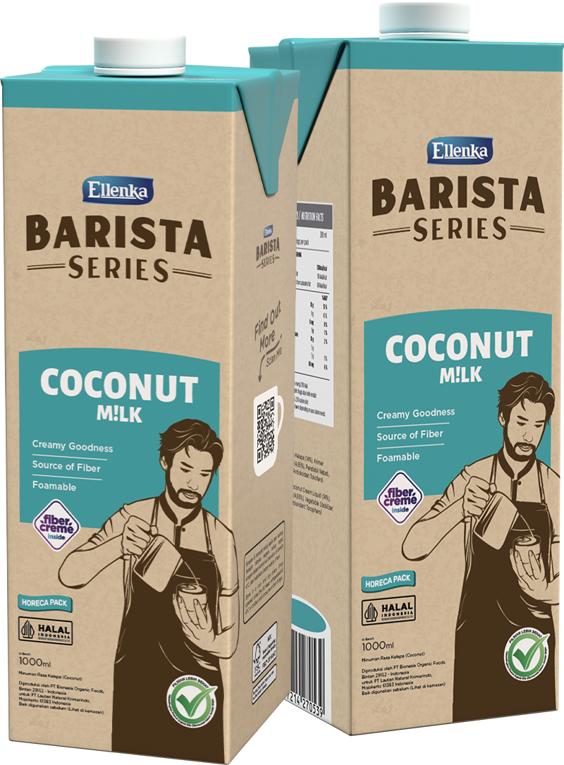 Ellenka Barista Series: Susu Nabati Bebas Laktosa - Ellenka